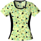Cherokee Women's Flexibles PR Jewel Neck Scrub Top Cherokee Women's Flexibles PR Jewel Neck Scrub Top