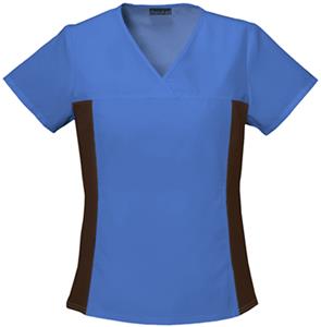 CADET BLUE/CHOCOLATE