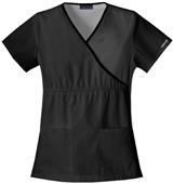 Cherokee Women's Flexibles Mock Wrap Scrub Tops Cherokee Women's Flexibles Mock Wrap Scrub Tops