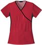 Cherokee Women's Flexibles Mock Wrap Scrub Tops