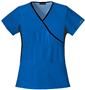 Cherokee Women's Flexibles Mock Wrap Scrub Tops