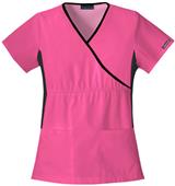Cherokee Women's Flexibles Mock Wrap Scrub Tops Cherokee Women's Flexibles Mock Wrap Scrub Tops