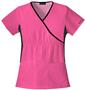 Cherokee Women's Flexibles Mock Wrap Scrub Tops