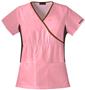 Cherokee Women's Flexibles Mock Wrap Scrub Tops