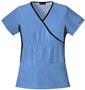 Cherokee Women's Flexibles Mock Wrap Scrub Tops
