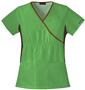 Cherokee Women's Flexibles Mock Wrap Scrub Tops