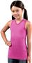 LAT Sportswear Girls Racer Back Longer Length Tank