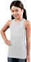 LAT Sportswear Girls Racer Back Longer Length Tank