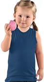 LAT Sportswear Toddler Racer Back Long Length Tank