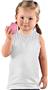 LAT Sportswear Toddler Racer Back Long Length Tank