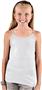 LAT Sportswear Girls Spaghetti Strap Longer Tank
