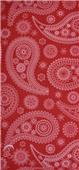 Adult Red Paisley Rag Top Convertible Headwear