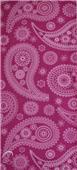 Adult Purple Paisley Rag Top Convertible Headwear