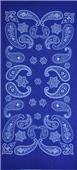 Adult Bandana Blue Rag Top Convertible Headwear
