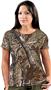 LAT Sportswear Ladies Realtree Camo T-Shirt