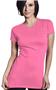Cotton Heritage Ladies Baby Doll Crew Neck Tee