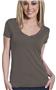 Cotton Heritage Ladies Classic Baby Doll V-Neck