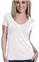 Cotton Heritage Ladies Classic Baby Doll V-Neck
