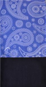 BLUE PAISLEY
