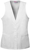Cherokee Women's Fashion Lace Trimmed Scrub Vests Cherokee Women's Fashion Lace Trimmed Scrub Vests