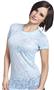 Ladies Classic Burn Out Crew Neck Tee