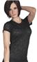 Ladies Classic Burn Out Crew Neck Tee