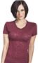 Ladies Classic Burn Out Crew Neck Tee