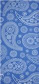 Kids Rag Top Convertible Blue Paisley Headwear