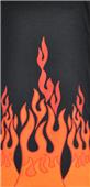 O3 Kids Rag Top Convertible Red Flames Headwear