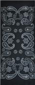 O3 Kids Rag Top Convertible Bandana Black Headwear