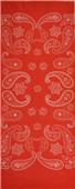 O3 Kids Rag Top Convertible Bandana Red Headwear