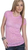Cotton Heritage Ladies Paisley Crew Neck Tee