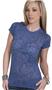 Cotton Heritage Ladies Paisley Crew Neck Tee
