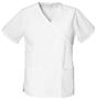 Cherokee Women's Fashion Mock Wrap Scrub Tops