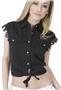 Cotton Heritage Ladies Sleeveless Biker Shirt 