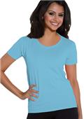 Cotton Heritage Ladies Scoop Neck Tee