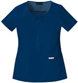 Cherokee Women's Fashion Round Neck Scrub Tops