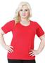 Cotton Heritage Missy V-Neck Tee