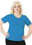 Cotton Heritage Missy V-Neck Tee