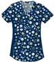 Cherokee Flex-i-bles PR Maternity Wrap Scrub Tops