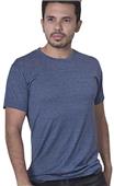 Cotton Heritage Men's Cross Dyed Heathers Tee