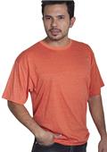 Cotton Heritage Men's Cross Dyed Heathers Tee