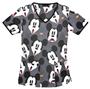 Cherokee Tooniforms Mickey Scream Scrub Tops