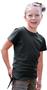 LAT Sportswear Girls Side Tie Tees