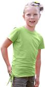 LAT Sportswear Girls Side Tie Tees