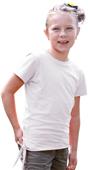 LAT Sportswear Girls Side Tie Tees