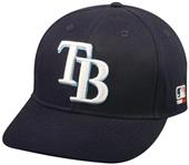 OC Sports MLB Tampa Bay Rays Home Cap w/CF2 Visor OC Sports MLB Tampa Bay Rays Home Cap w/CF2 Visor