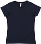 LAT Sportswear Ladies Fine Jersey V-Neck T-Shirt