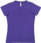 LAT Sportswear Ladies Fine Jersey V-Neck T-Shirt