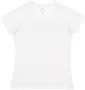 LAT Sportswear Ladies Fine Jersey V-Neck T-Shirt